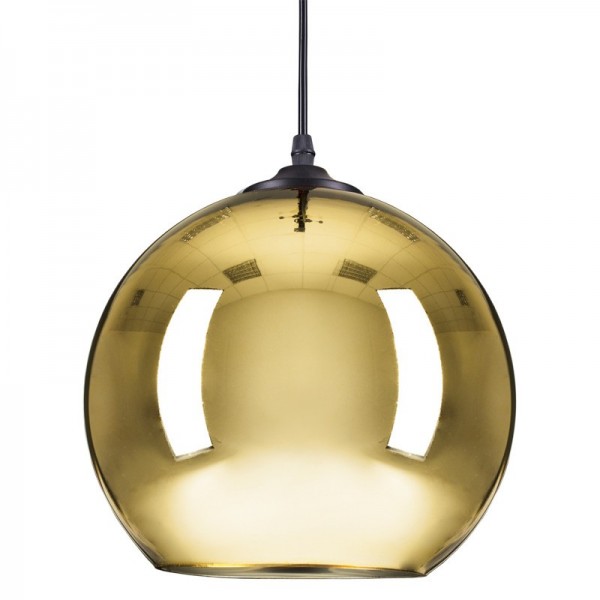 Lampa wisząca MIRROR GLOW - M złota 30 cm
