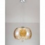 NOWOCZESNA LAMPA WISZĄCA RUBINA D40 AMBER