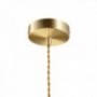 Lampa wisząca JUPITER złota 30 cm