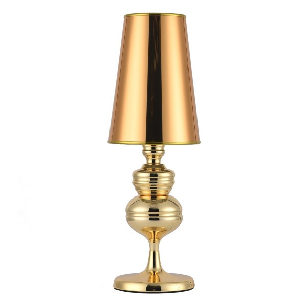Lampa stołowa QUEEN złota 25 cm