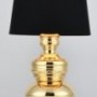 Lampa stołowa QUEEN złoto czarna 18 cm