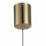 Lampa wisząca AMORE- 1 złota 24 cm
