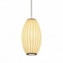 Lampa wisząca SILK BARREL biała 50 cm