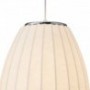 Lampa wisząca SILK BARREL biała 50 cm