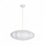 Lampa wisząca SILK X-shape biała 60 cm