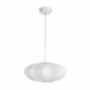 Lampa wisząca SILK X-shape biała 40 cm